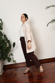 PANTALÓN SASTRE VIOLETA