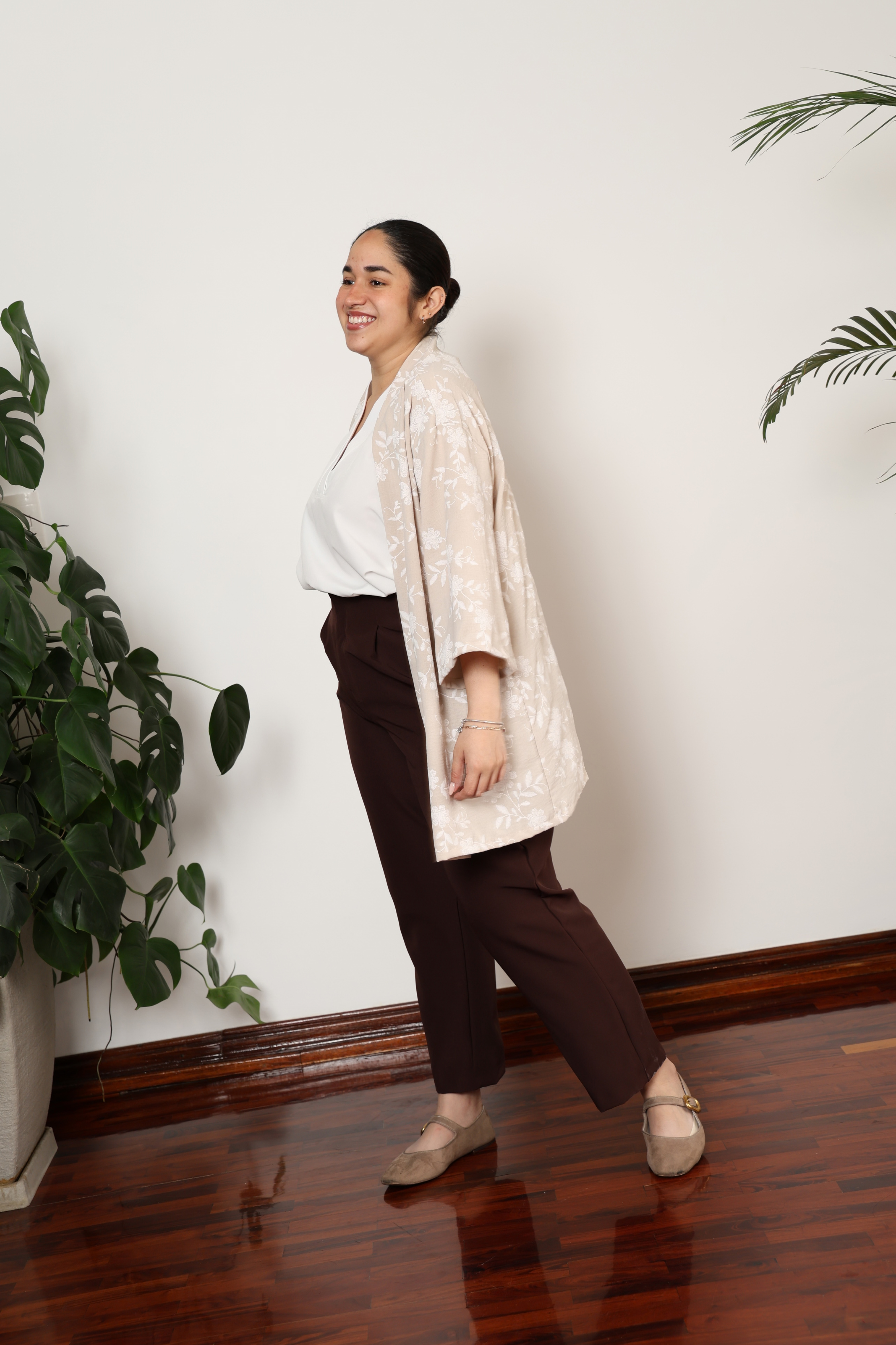 PANTALÓN SASTRE VIOLETA