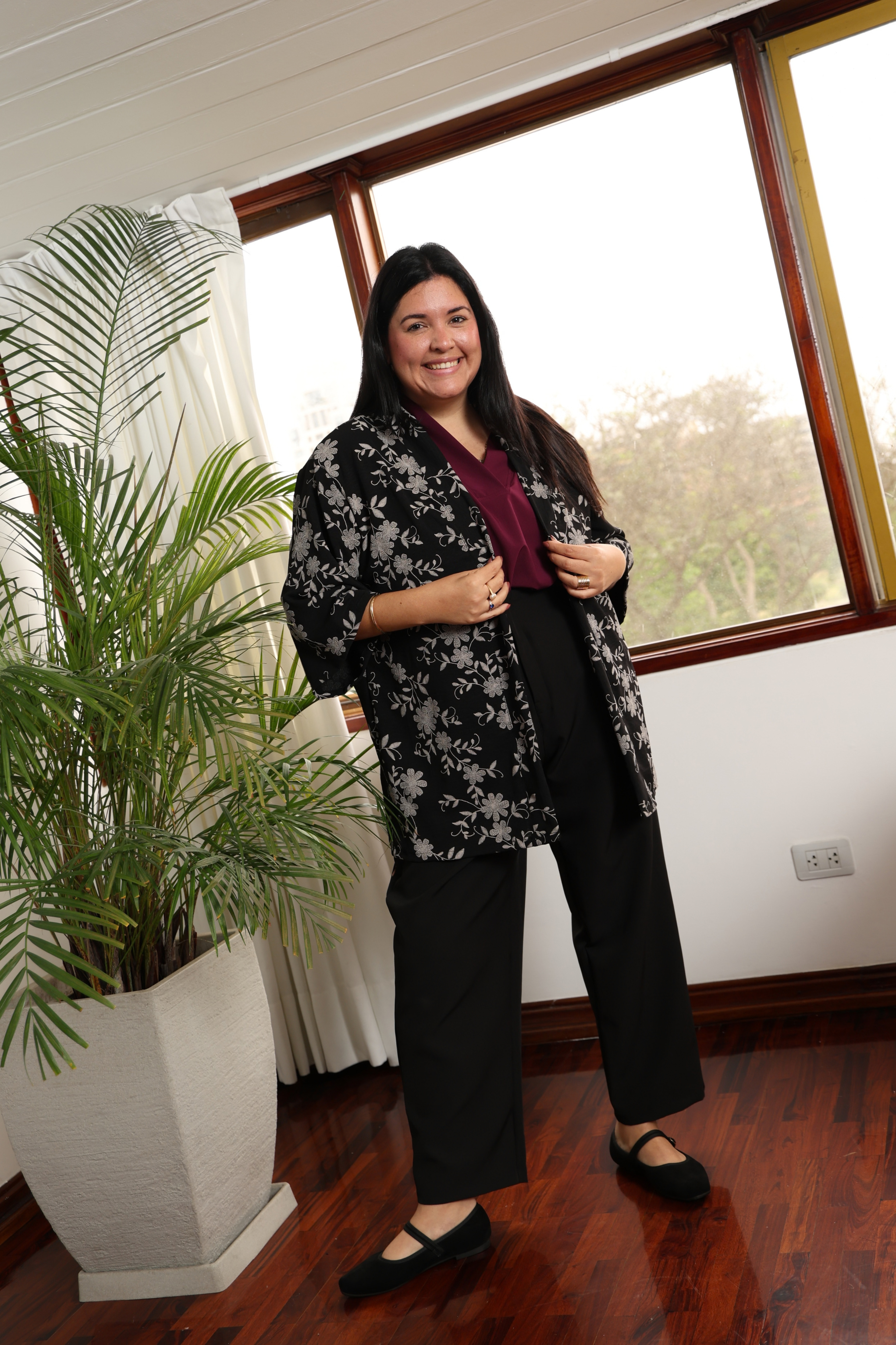 PANTALÓN SASTRE VIOLETA