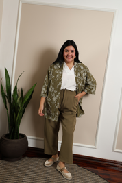 PANTALÓN SASTRE VIOLETA