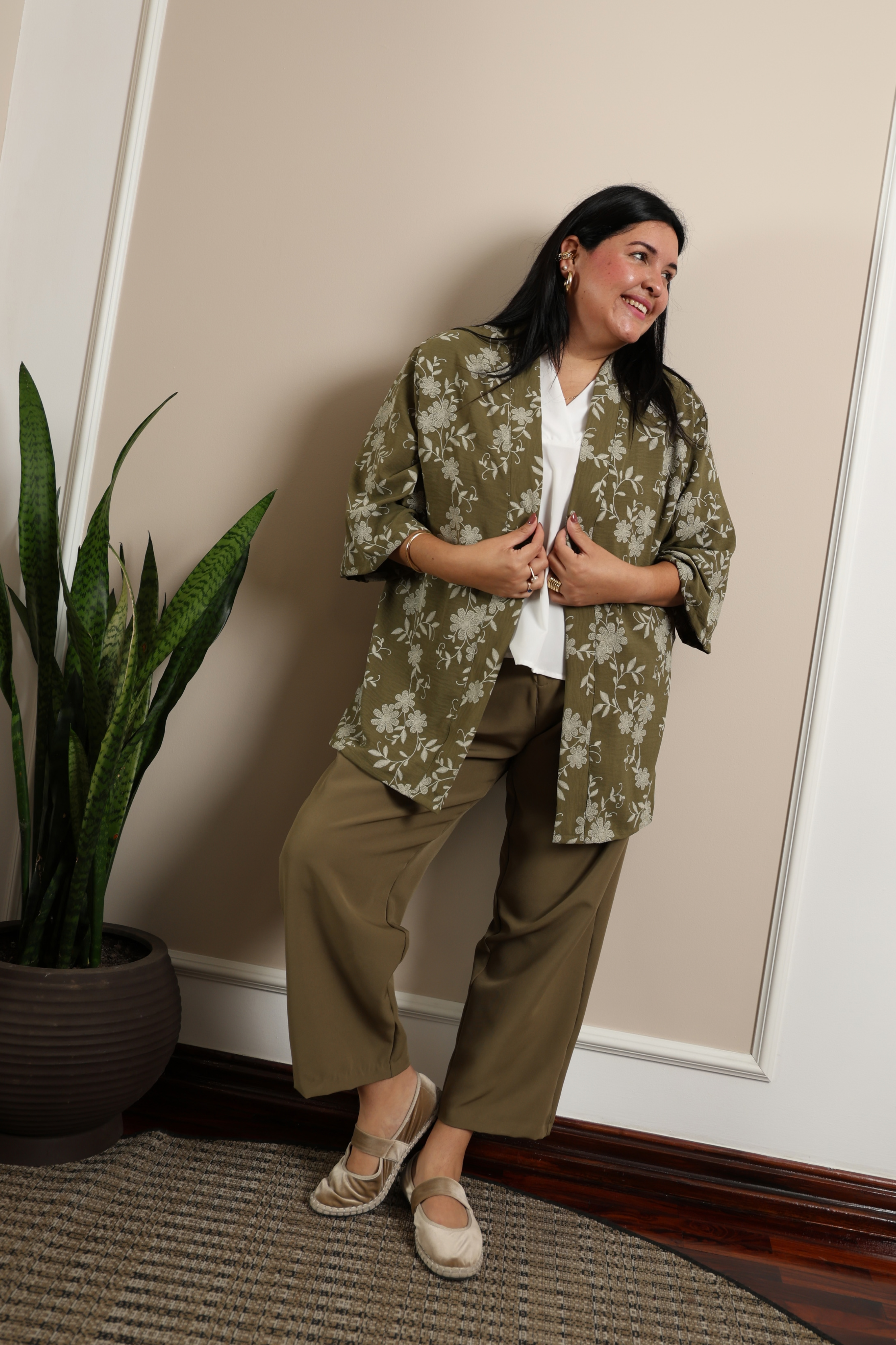 PANTALÓN SASTRE VIOLETA