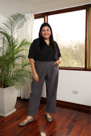 PANTALÓN SASTRE VIOLETA