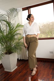 PANTALÓN SASTRE VIOLETA