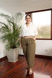 PANTALÓN SASTRE VIOLETA