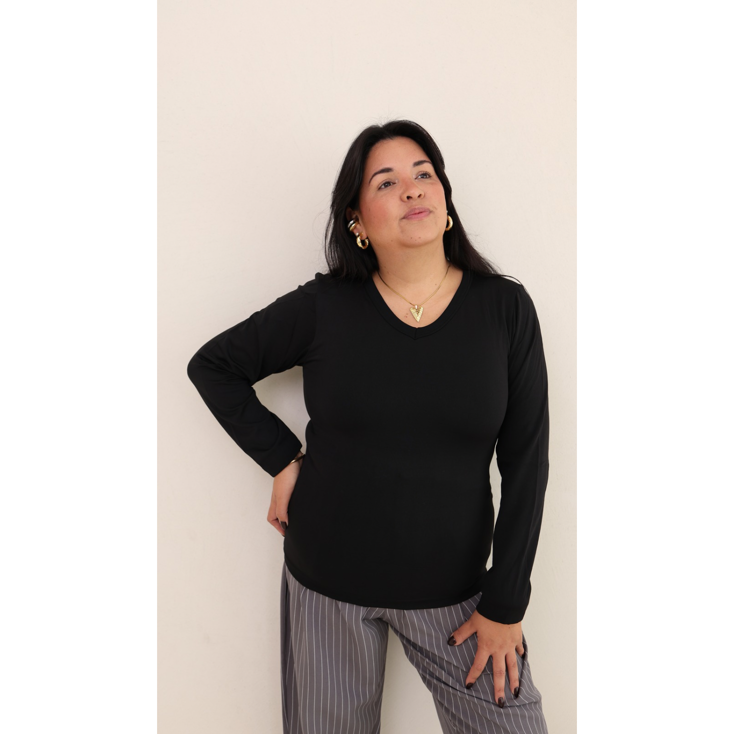 CALENTADOR CUELLO EN V