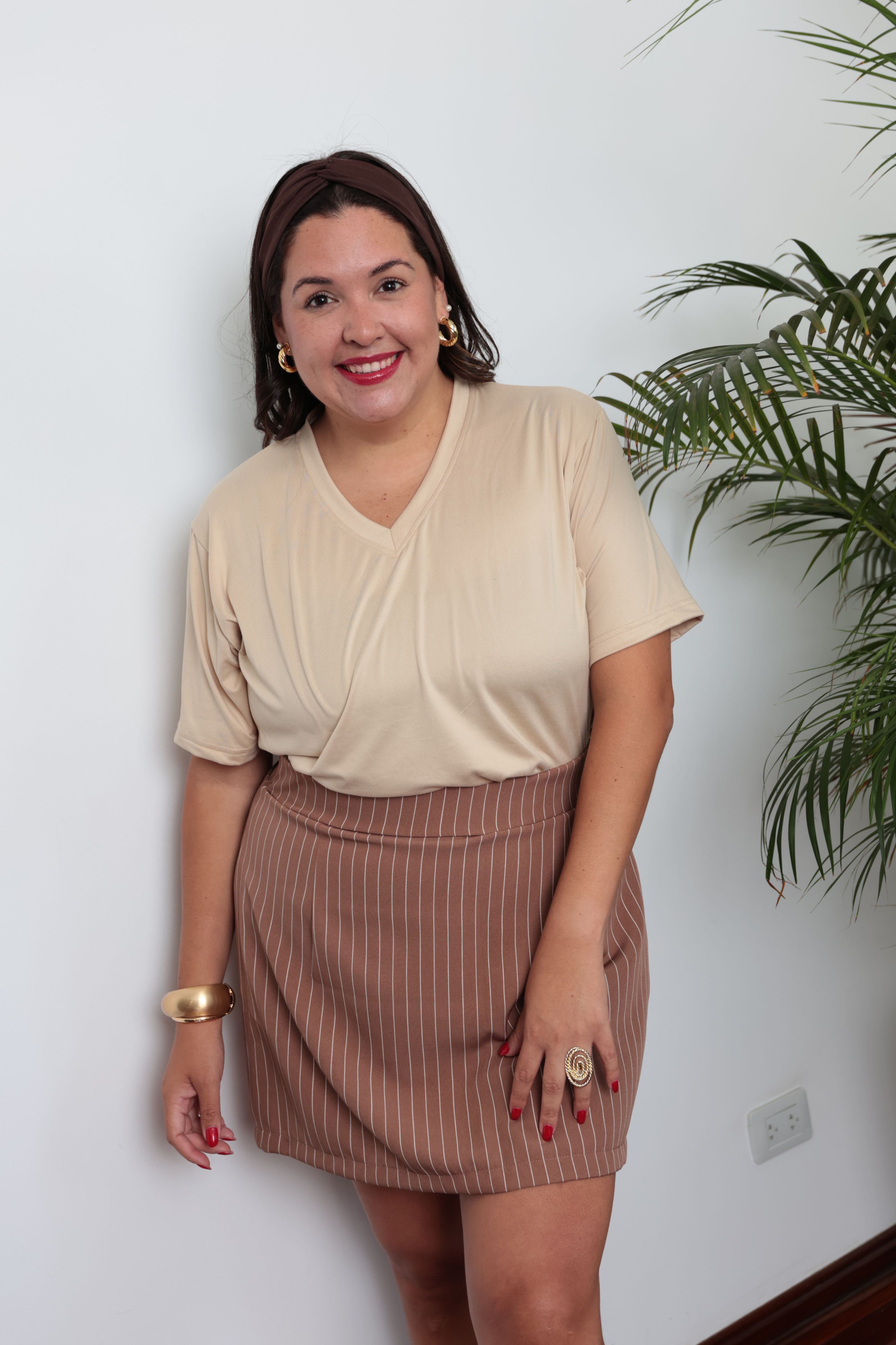 FALDA SHORT SASTRE ZARA