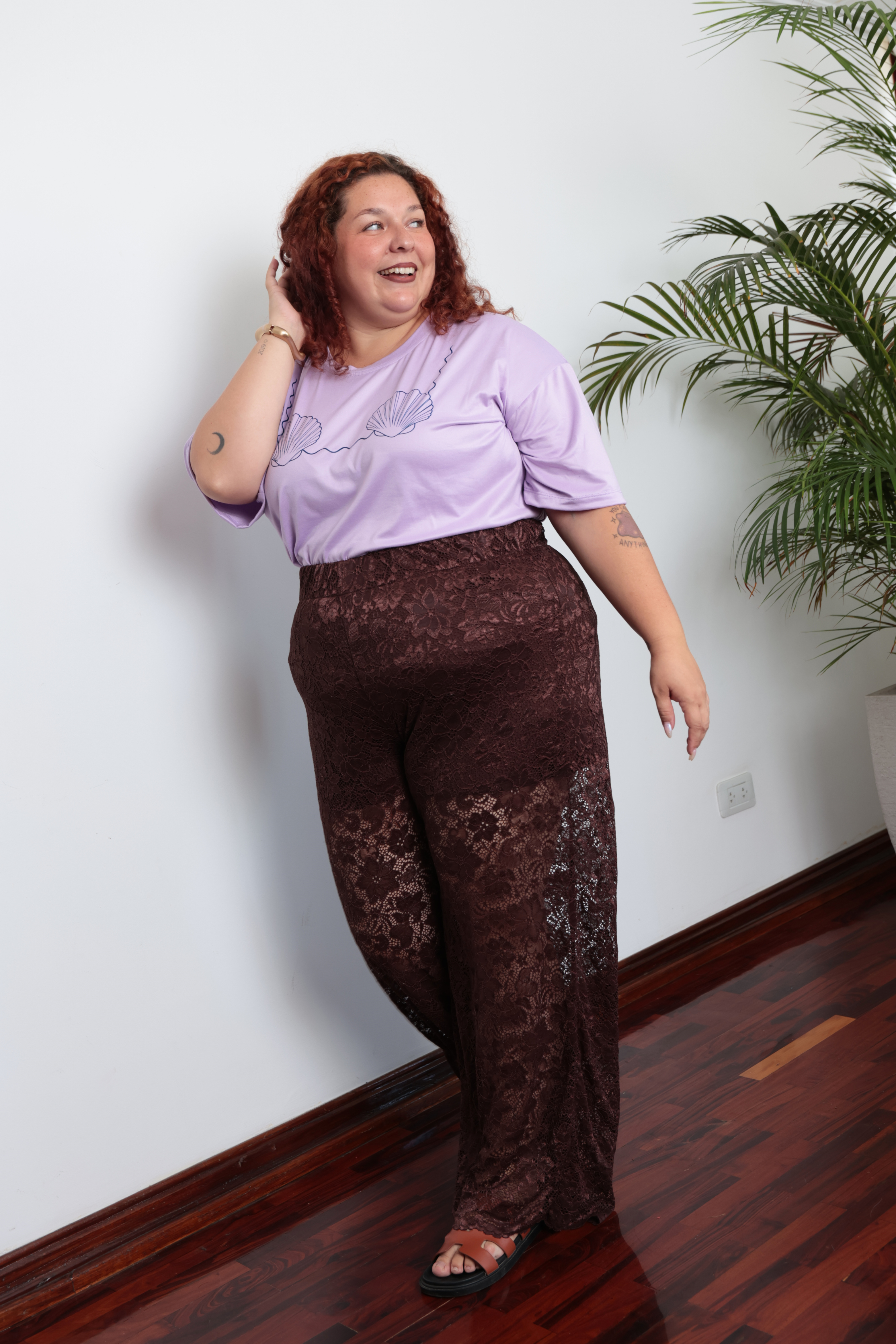 PANTALÓN ENCAJE LÍA