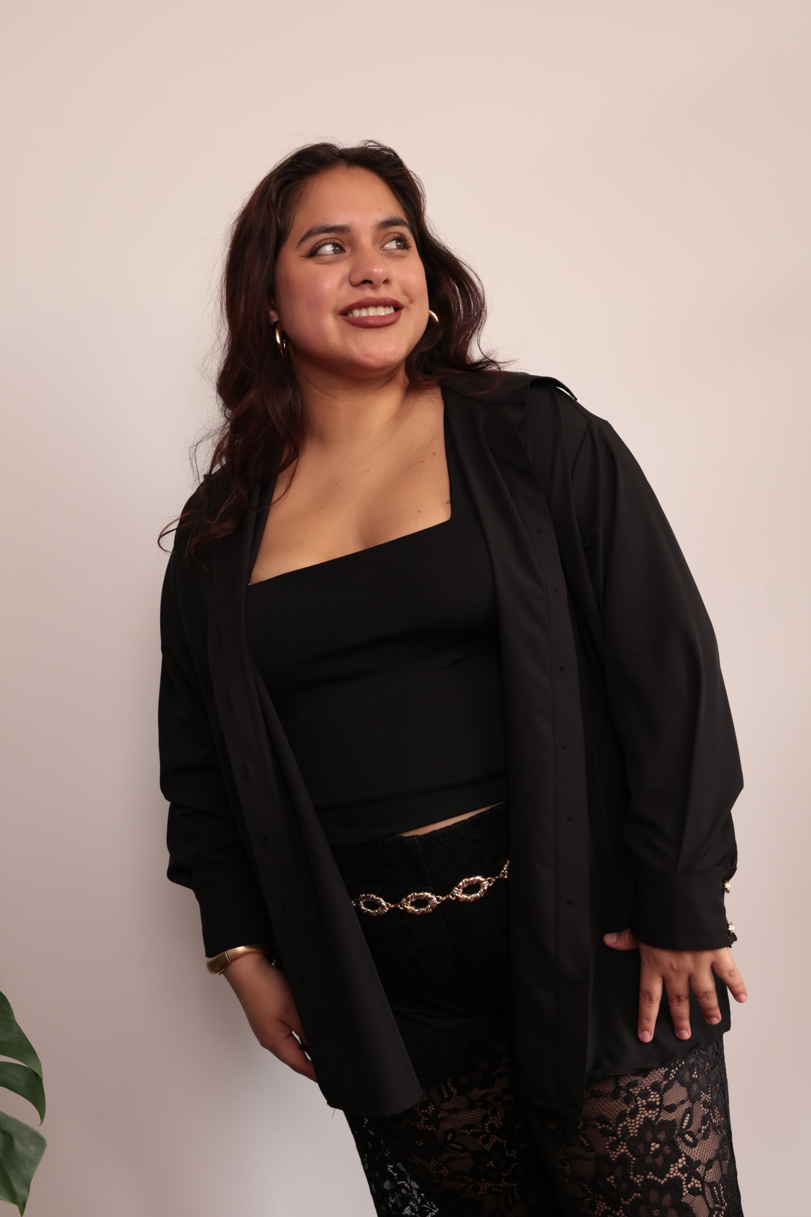 BLUSA OVERSIZE PERLA