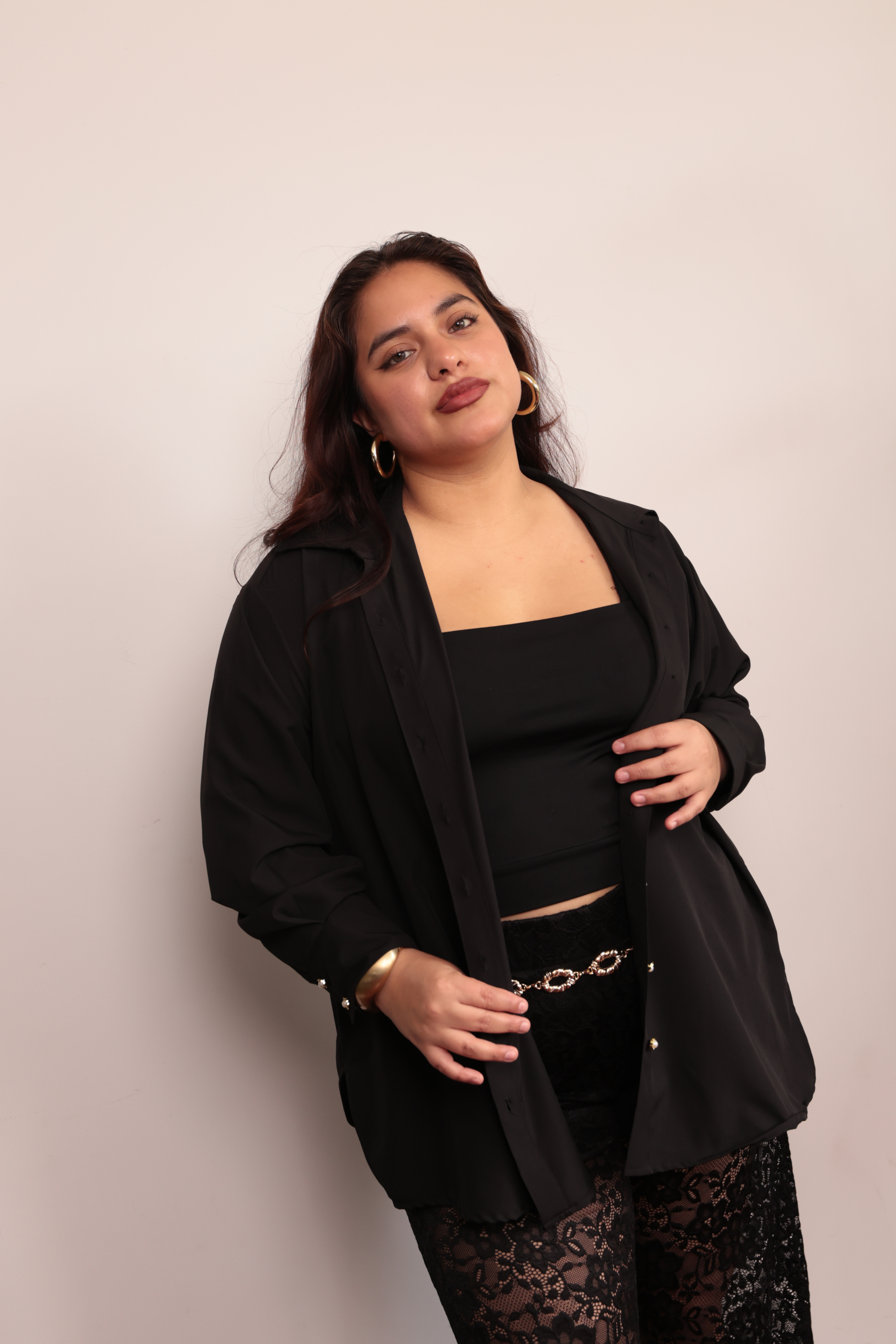 BLUSA OVERSIZE PERLA