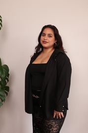 BLUSA OVERSIZE PERLA