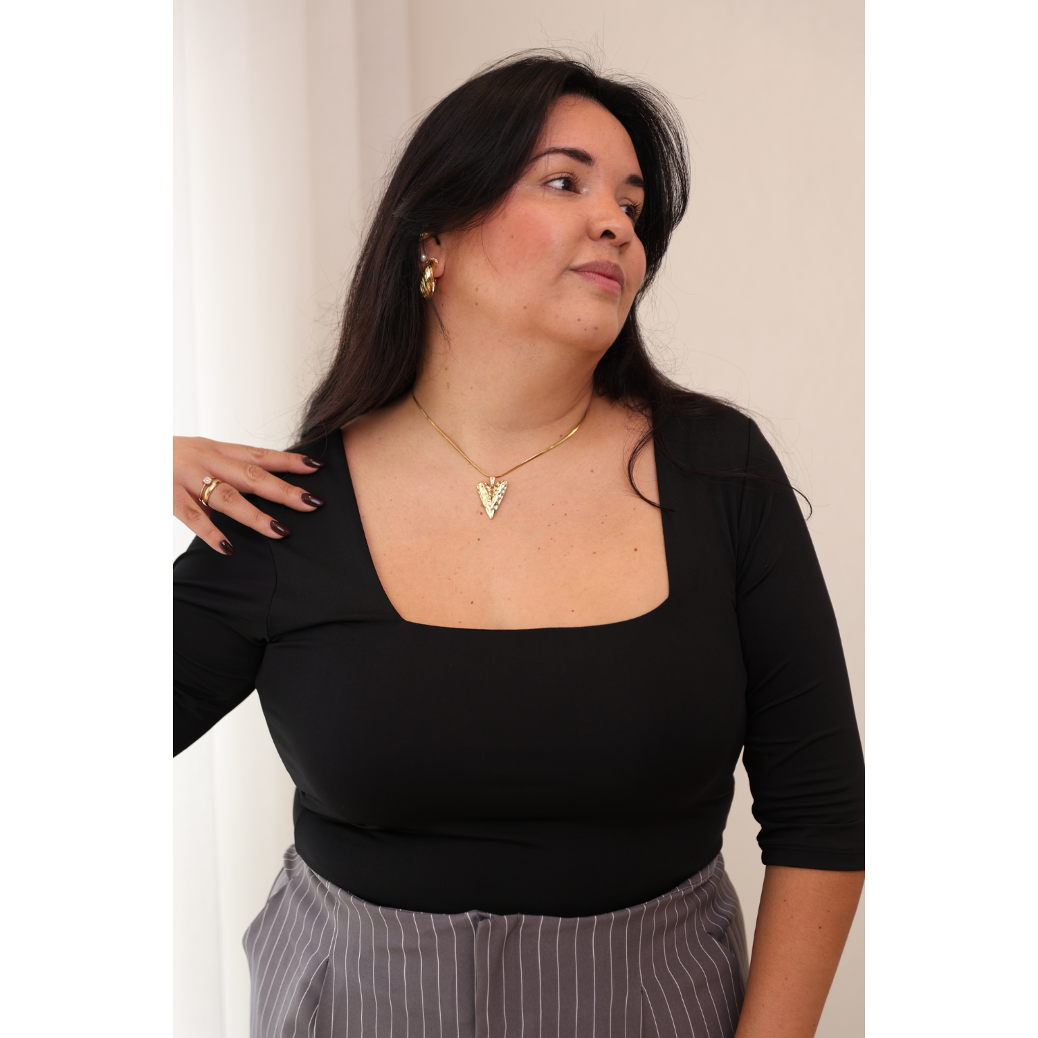 BASICO DOBLE ESCOTE RENNA