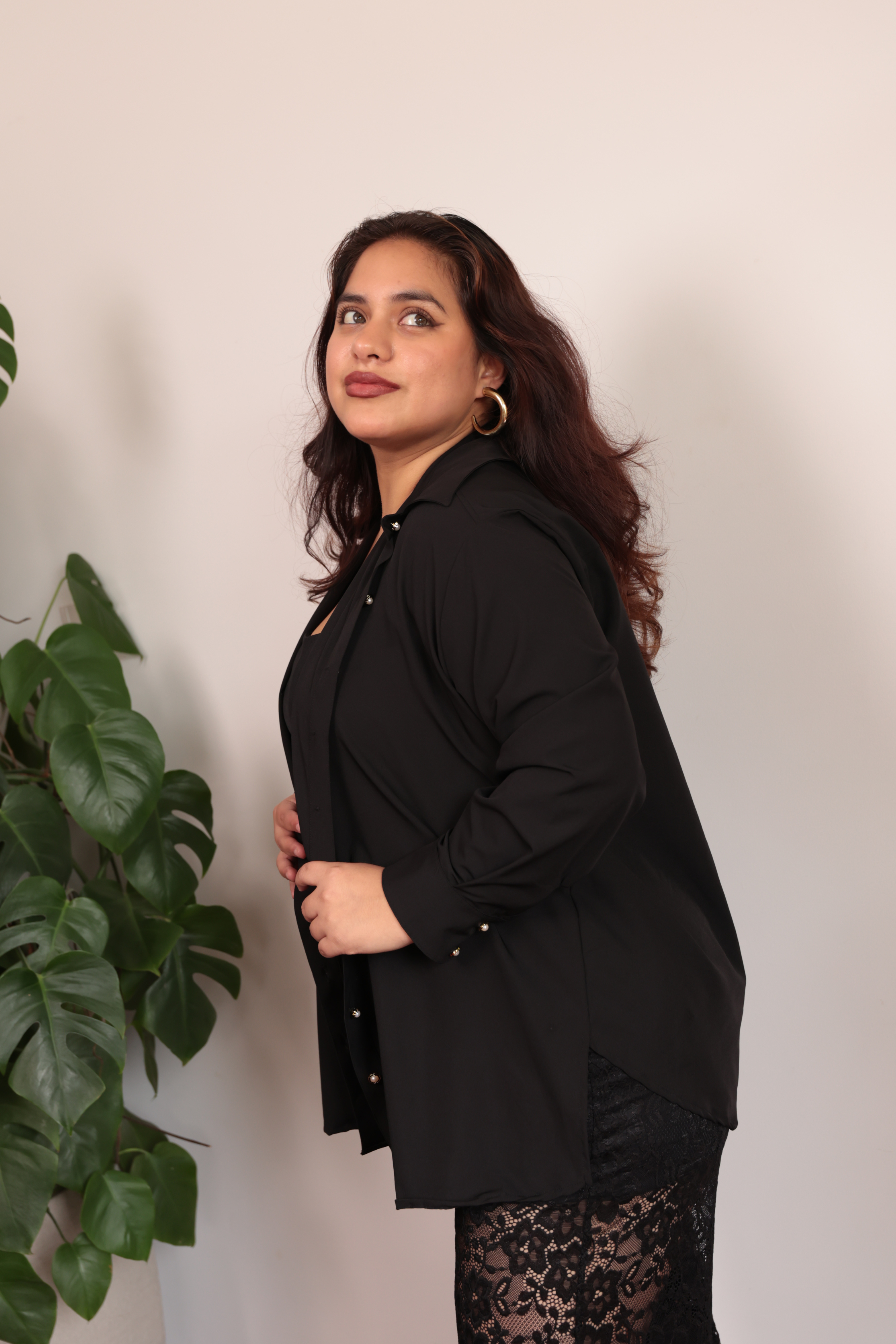 BLUSA OVERSIZE PERLA