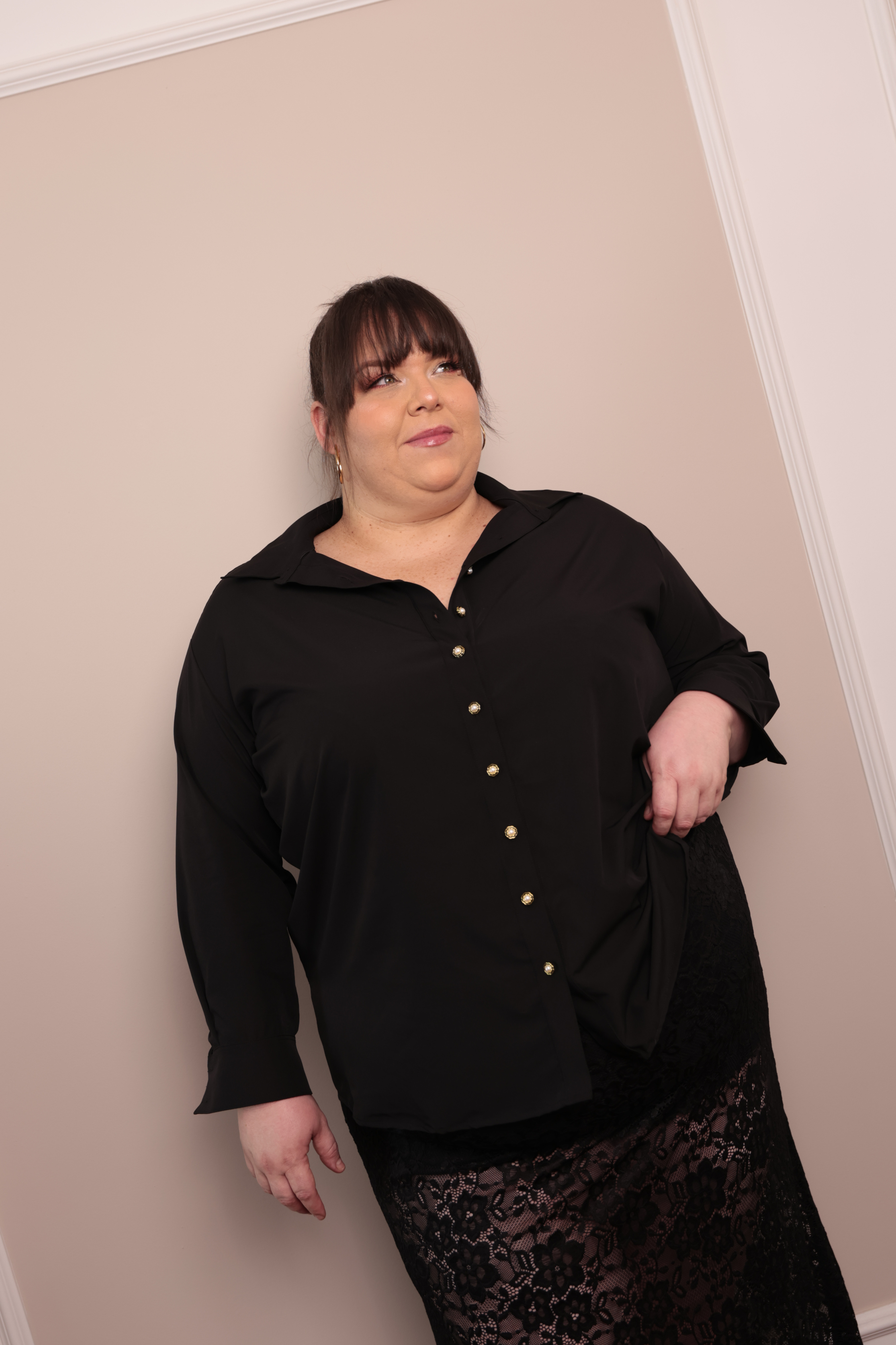 BLUSA OVERSIZE PERLA