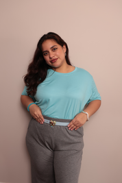 CORREA CORAZÓN PERLAS