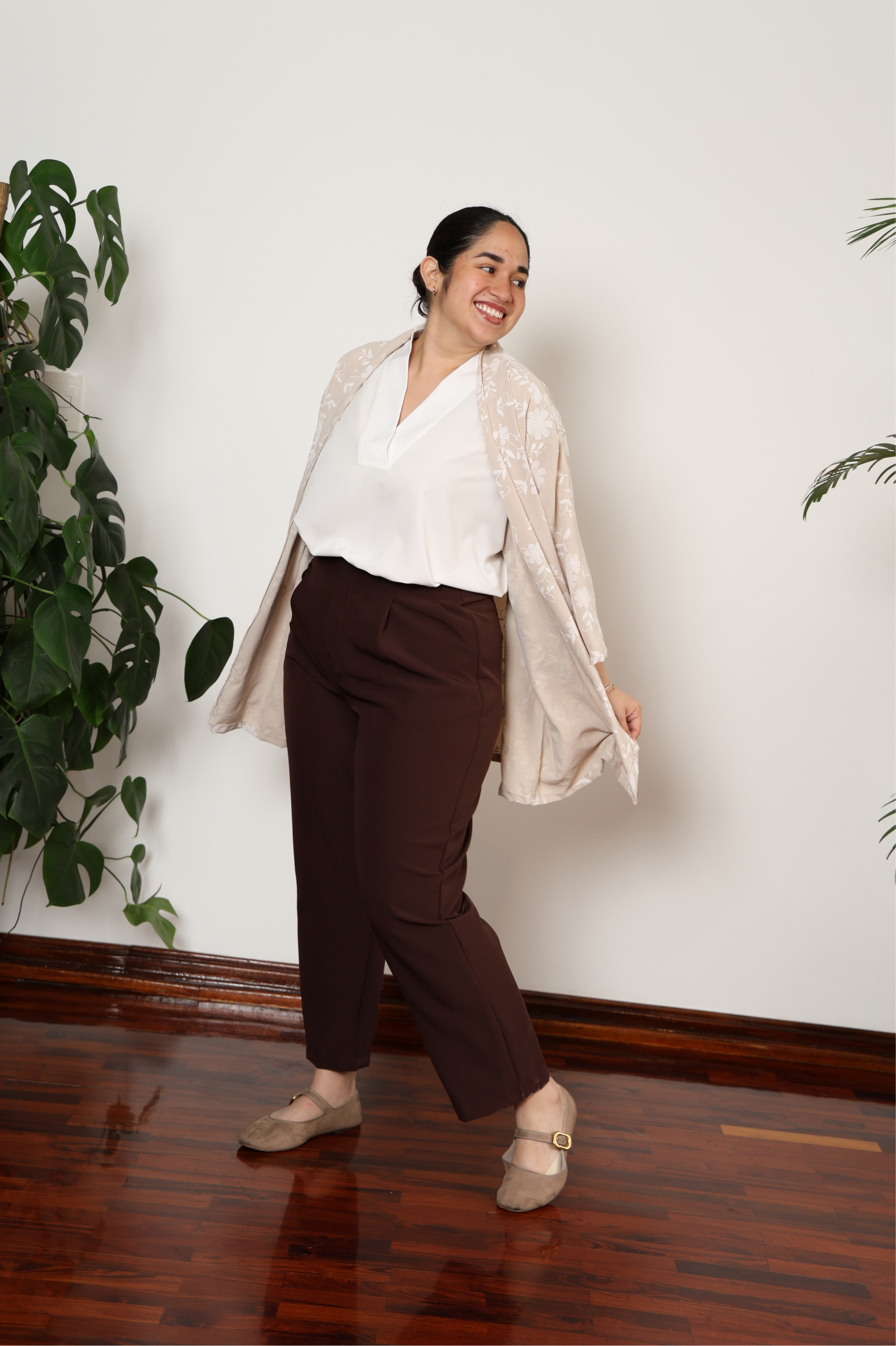 PANTALÓN SASTRE VIOLETA