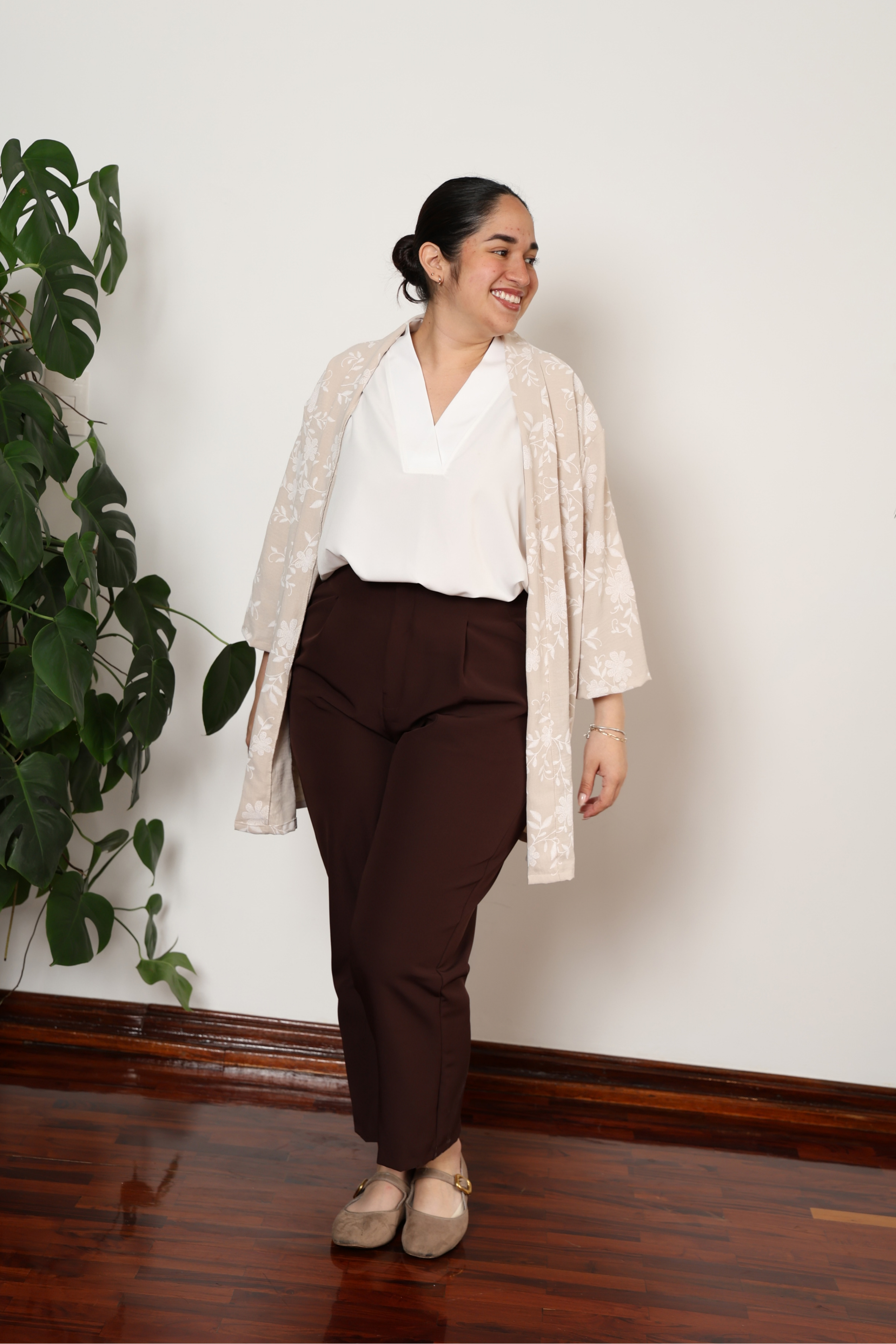 PANTALÓN SASTRE VIOLETA