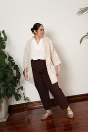 PANTALÓN SASTRE VIOLETA